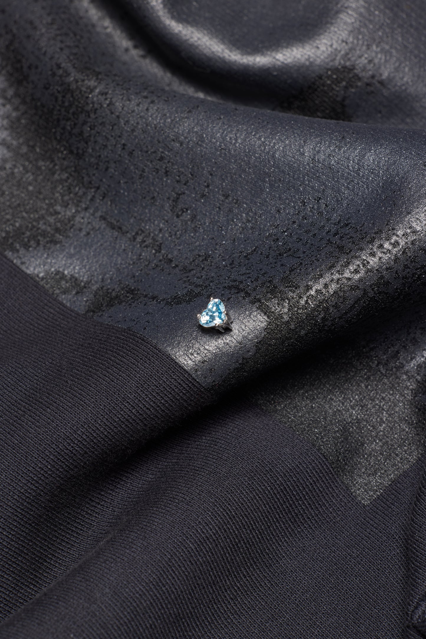 Blue Diamond Baby Face Hoodie