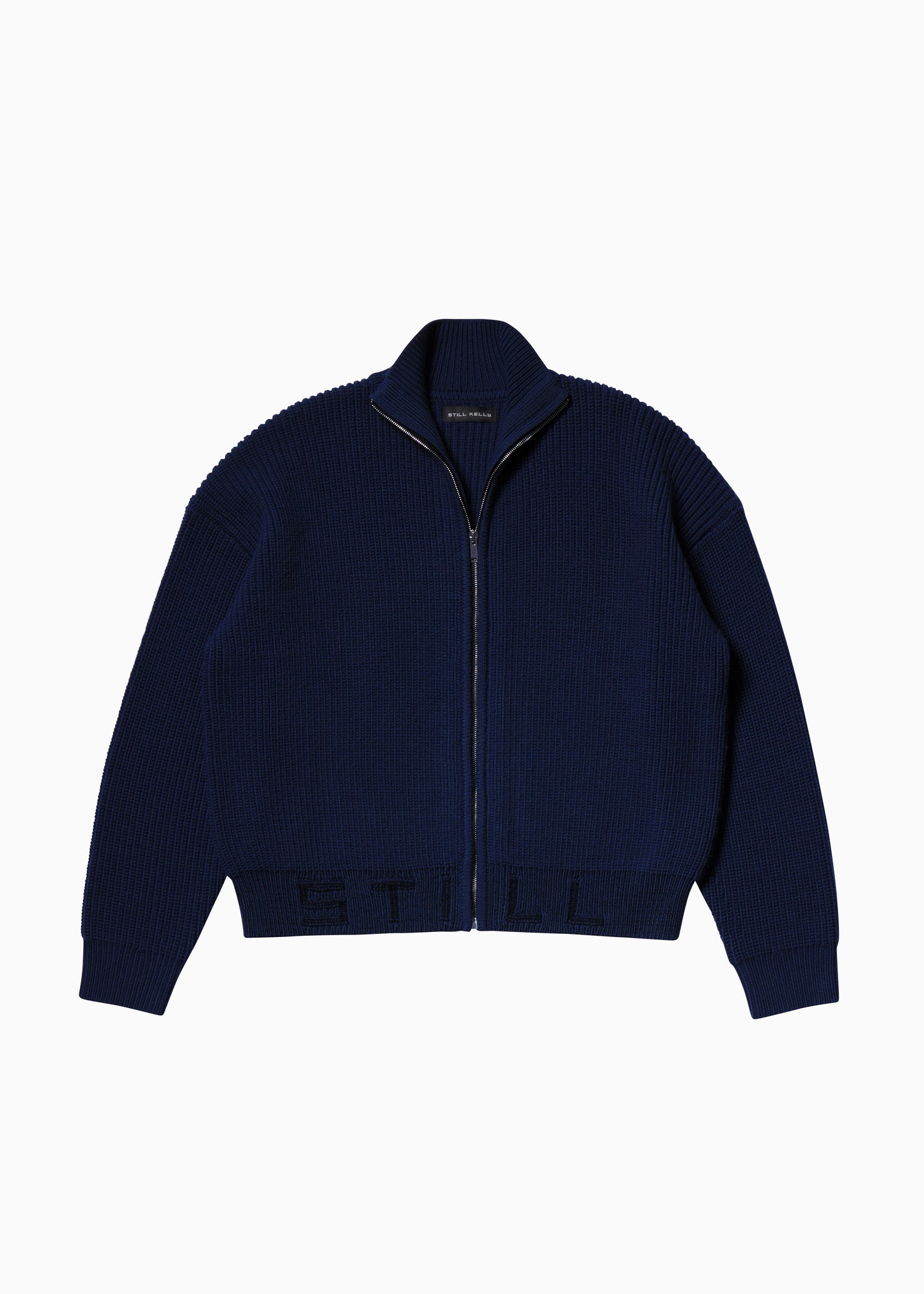 Full Zip Logo Sweater