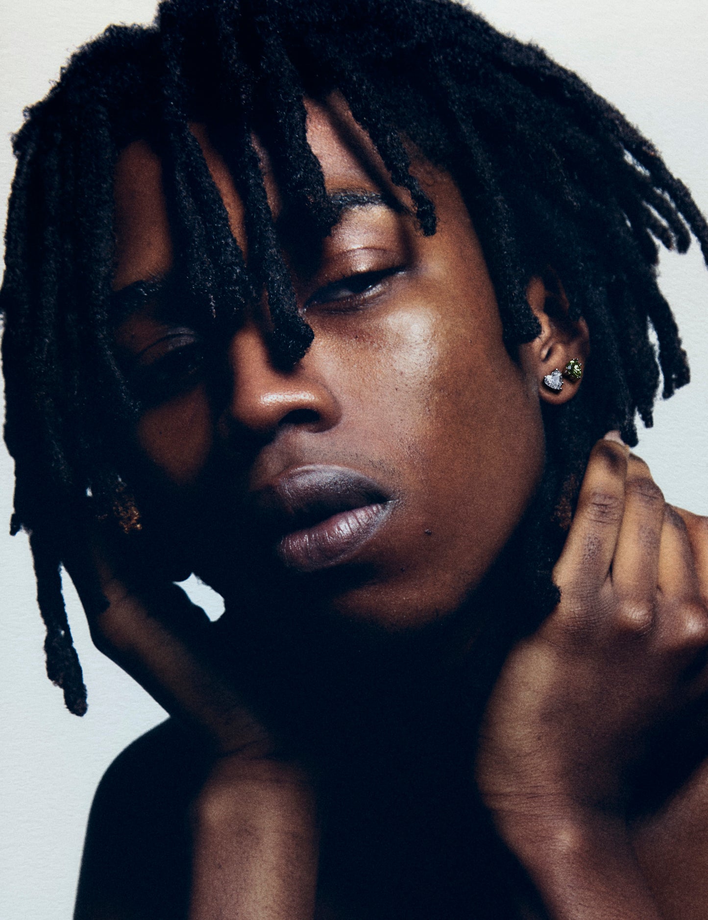 Green Diamond Baby Face Hoodie