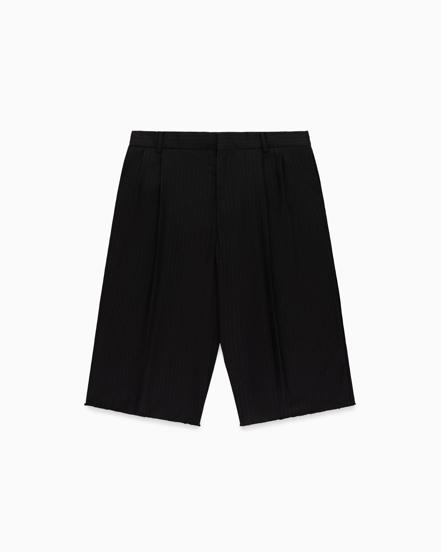 Pinstripe Tailored Shorts (Coming Soon)