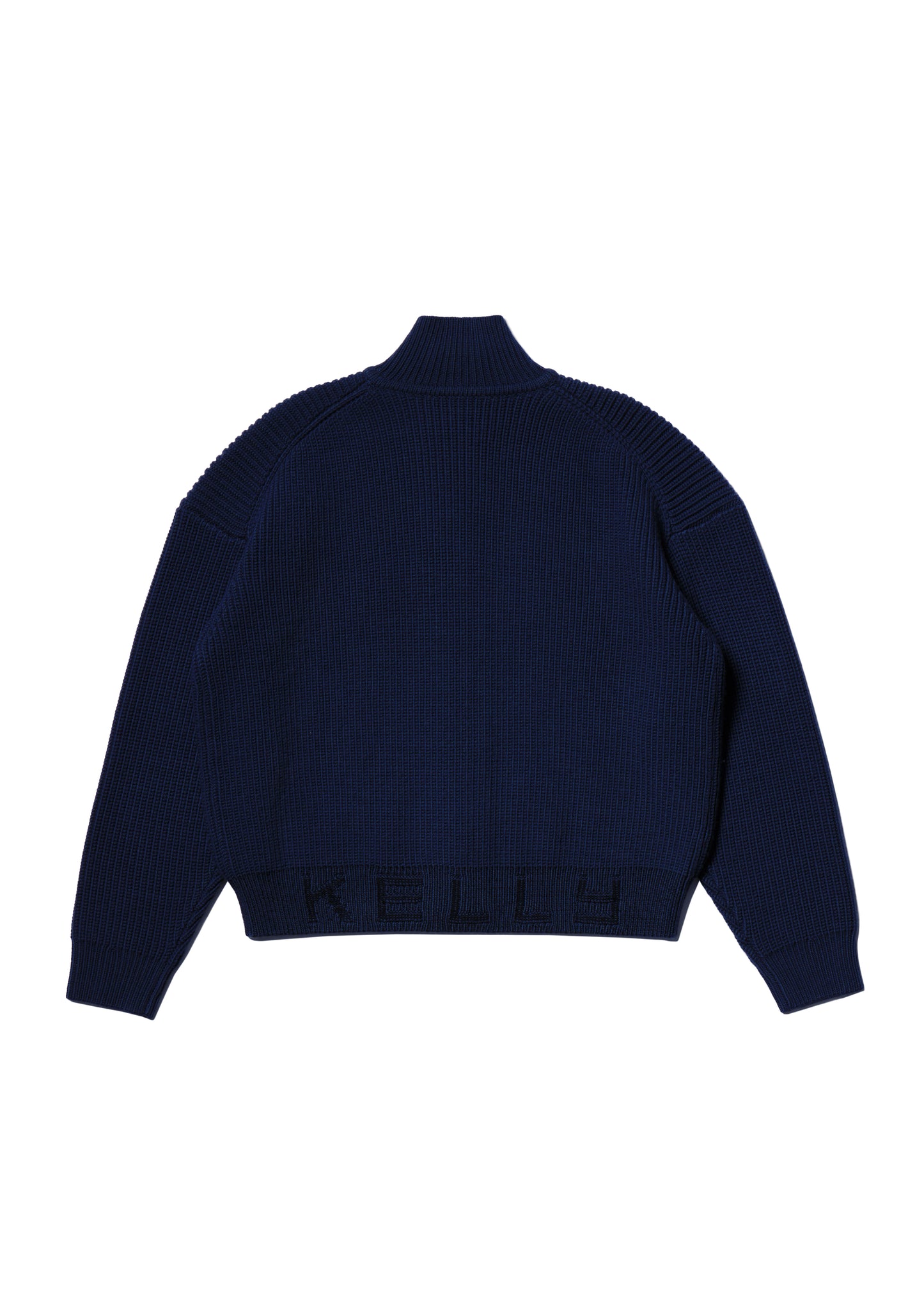 Full Zip Logo Sweater