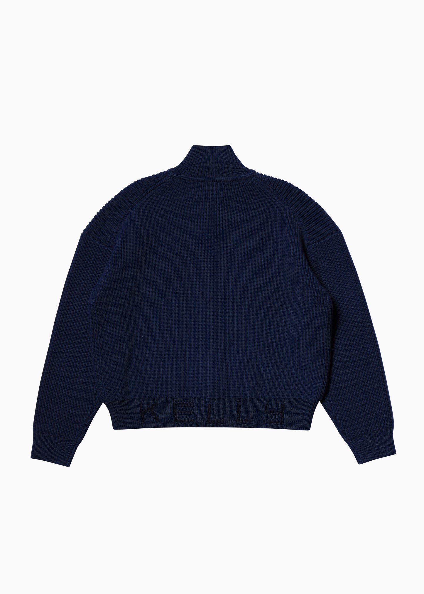 Full Zip Logo Sweater