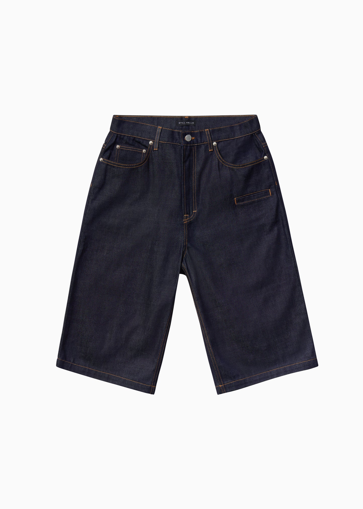 Raw Denim 6 Pocket Shorts