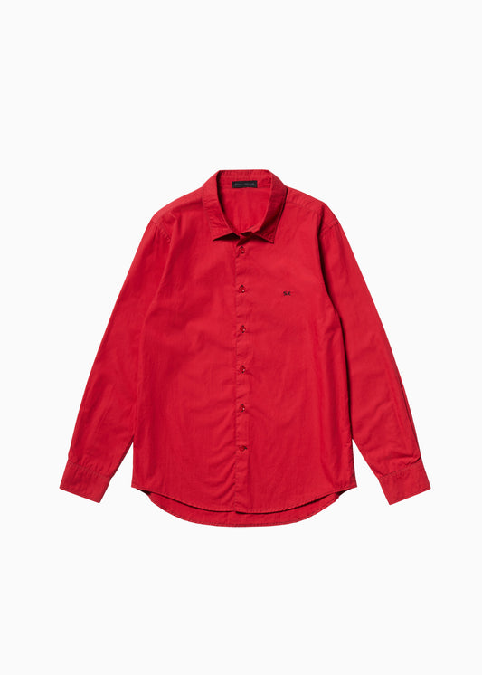 Shirt With SK Embroidery